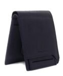 Walrus Blue Color Nature Friendly Vegan Leather Bi Fold Bi Fold Men Wallet
