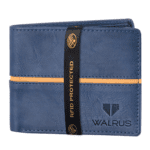 Walrus Brye III Brown Nature Friendly Vegan Leather Bi Fold Men Wallet