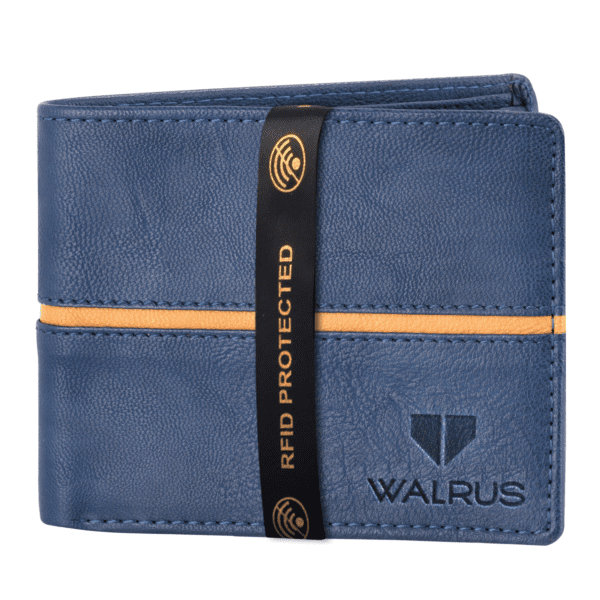 Walrus Brye III Brown Nature Friendly Vegan Leather Bi Fold Men Wallet