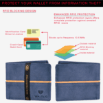 Walrus Brye III Brown Nature Friendly Vegan Leather Bi Fold Men Wallet