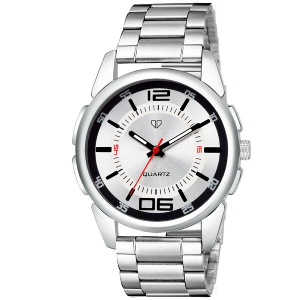 Walrus Adam Series Dull Finish Silver Dial Men Metallic Wristwatch