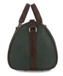 Walrus Anush Vegan Leather Travel Duffel Bag – 1 Main Compartment, 2 Inner Open Pockets, 1 Inner Zip Pocket, Zip Closure, Detachable Strap, 42x22x22 cm, Unisex Bag