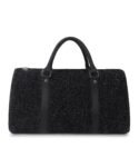 Walrus Fusion Series Black Knitted Fabric Unisex Luggage Bag