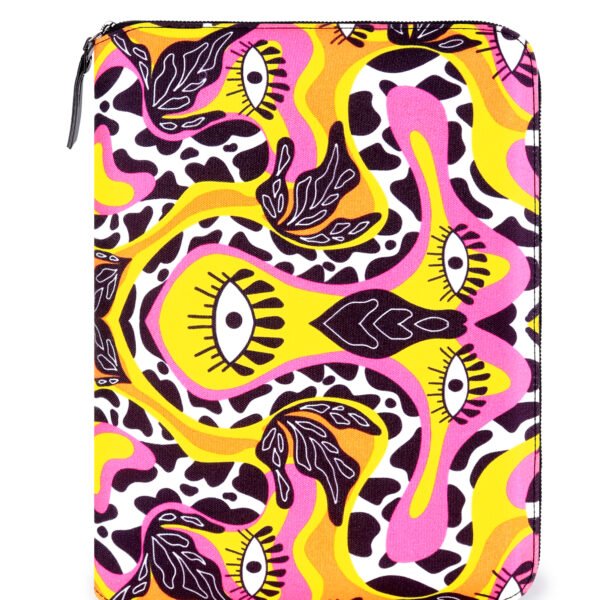 Walrus Bonded Canvas Fabric Art Series Multicolour Office folder Multifunctional 24 File Sleeve for Home, Office, and School Use: Holds A4 Professional Files and Folders, Certificates, and Legal-Size Documents