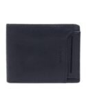 Walrus Blue Color Nature Friendly Vegan Leather Bi Fold Bi Fold Men Wallet