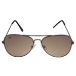 Walrus John Series Brown Aviator Men Sunglass