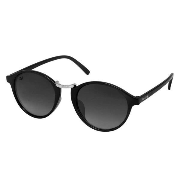 Walrus James II Series Black Oval Men Sunglass