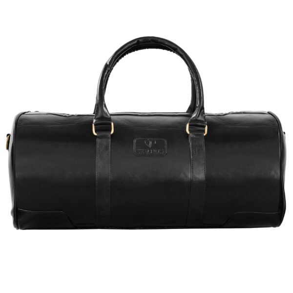 Walrus Elite Series Black Vegan Leather Travelling Duffle Bag