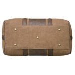 Walrus Duffle Series Brown Vegan Leather Travelling Duffle Bag