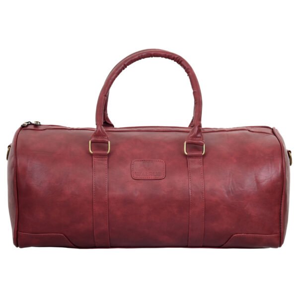 Walrus Elite Series Red Vegan Leather Travelling Duffle Bag