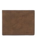 Walrus Tan Color Nature Friendly Vegan Leather Bi Fold Bi Fold Men Wallet