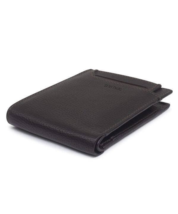 Walrus Brown Color Nature Friendly Vegan Leather Bi Fold Bi Fold Men Wallet
