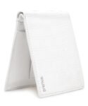 Walrus White Color Nature Friendly Vegan Leather Bi Fold Bi Fold Men Wallet
