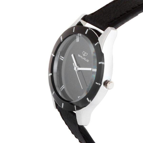 Walrus Colors Series Black Dial Wrist Watch For Women