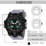 Walrus Black Analog Digital Wrist Watch For Men