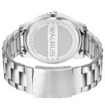 Walrus E Series Black Dial Wrist Watch For Men With Day Date Function & Artificial Chronograph Display