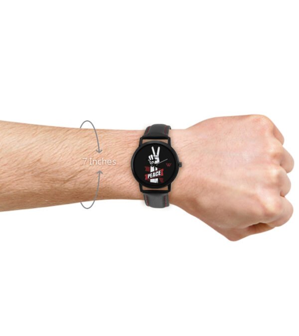 Walrus Multicolor Dial Analog Leather Strap Wrist Watch For Men