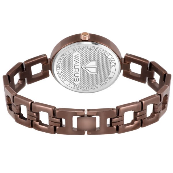 Walrus Elite XIX Series Brown Dial Premium Wrist Watch For Women