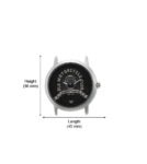 Walrus Multicolor Dial Analog Leather Strap Wrist Watch For Men