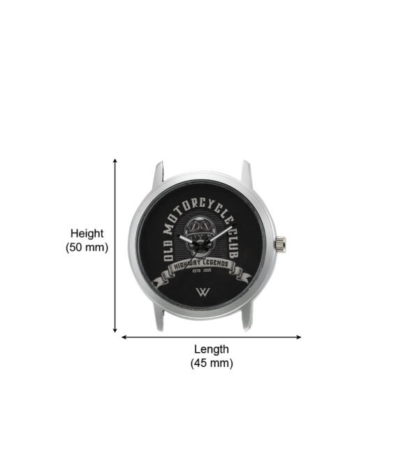 Walrus Multicolor Dial Analog Leather Strap Wrist Watch For Men
