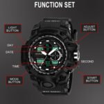 Walrus Black Analog Digital Wrist Watch For Men