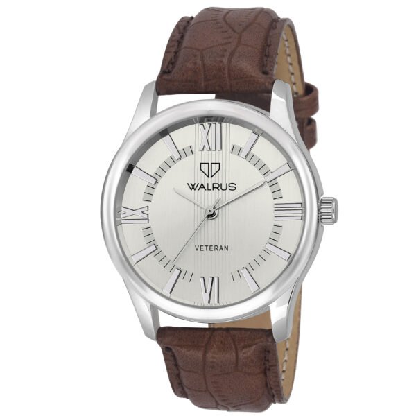 Walrus Veteran Series Silver Dial Wrist Watch For Men