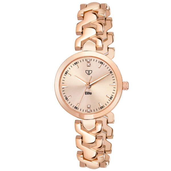 Walrus Elite VIII Series Rose Gold Premium Wrist Watch For Women