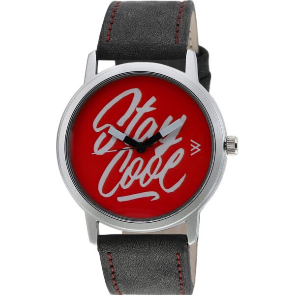 Walrus Multicolor Dial Analog Leather Strap Wrist Watch For Men