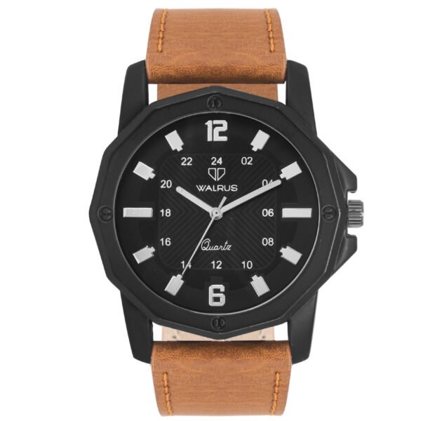 Walrus Jhonny Series Black Dial Wrist Watch For Men
