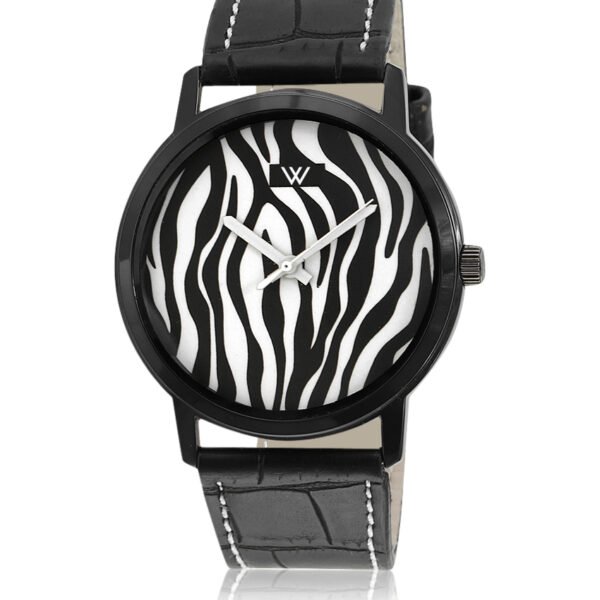 Walrus Multicolor Dial Analog Leather Strap Wrist Watch For Men