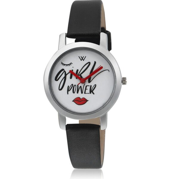Walrus Multicolor Dial Analog Leather Strap Wrist Watch For Women