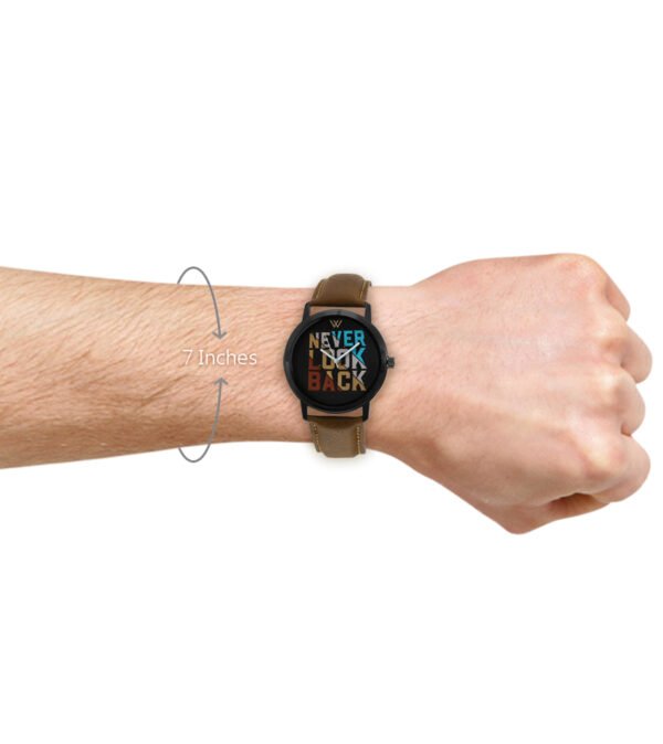 Walrus Multicolor Dial Analog Leather Strap Wrist Watch For Men