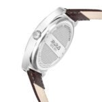 Walrus Brown Dial Analog Leather Strap Wrist Watch For Men