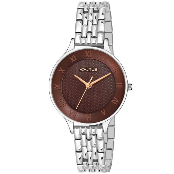 Walrus Elite XX Series Brown Dial Premium Wrist Watch For Women