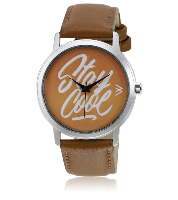 Walrus Multicolor Dial Analog Leather Strap Wrist Watch For Men