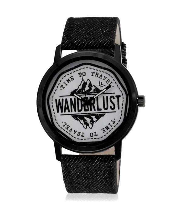 Walrus Multicolor Dial Analog Leather Strap Wrist Watch For Men
