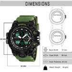 Walrus Black Analog Digital Wrist Watch For Men