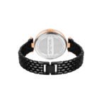 Walrus Black Dial Analog Day & Date Function Metal Chain Wrist Watch For Women