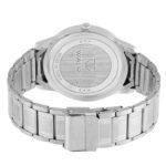 Walrus Essential Series Blue Dial Men Metallic Wristwatch With Day & Date Function