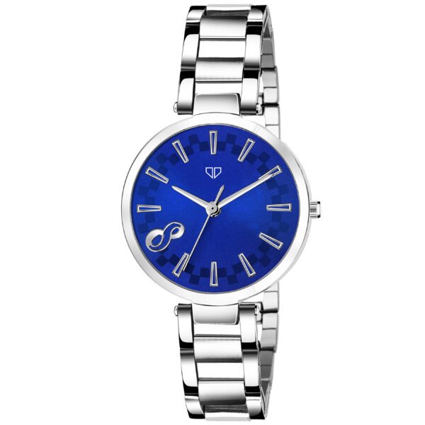 Walrus Alice VII Series Blue Dial Metallic Wrist Watch For Women