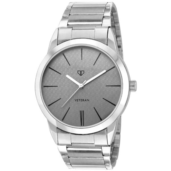 Walrus Polo Series Grey Dial Metallic Wristwatch