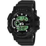 Walrus Black Analog Digital Wrist Watch For Men