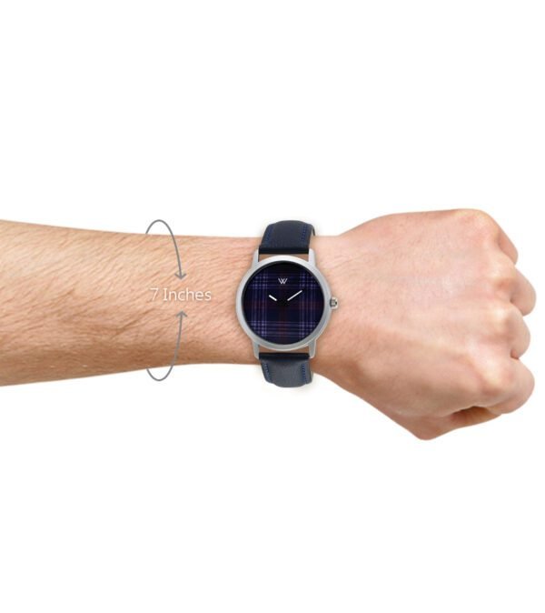 Walrus Multicolor Dial Analog Leather Strap Wrist Watch For Men