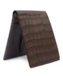 Walrus Brown Color Nature Friendly Vegan Leather Bi Fold Bi Fold Men Wallet